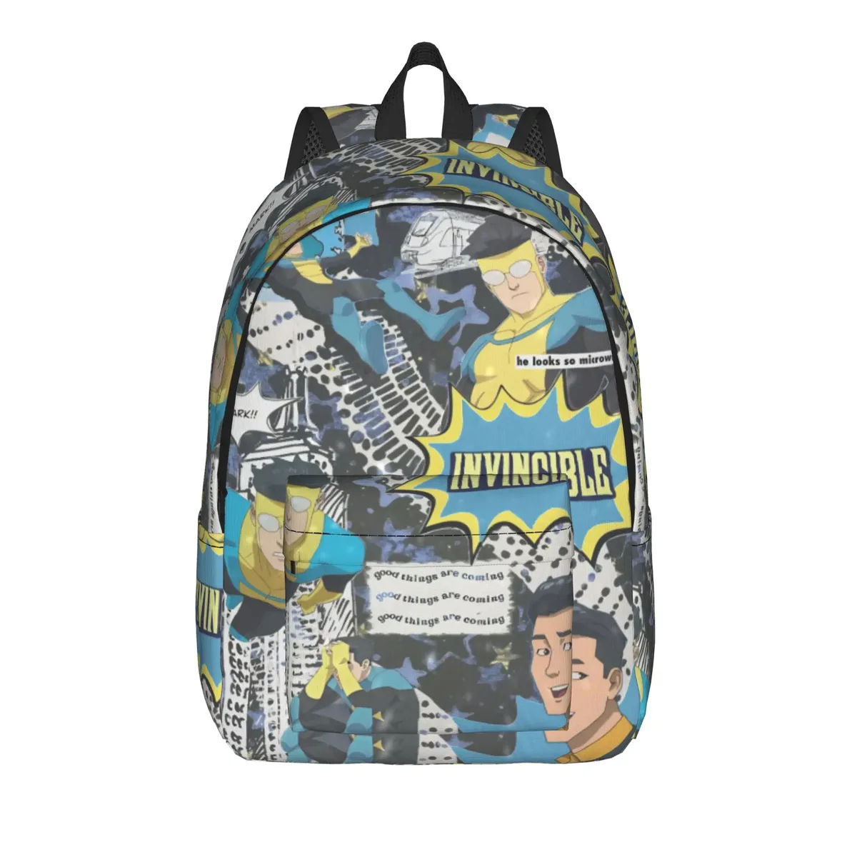 sac à dos invincibles comic fashion pour hommes et femmes, sac à bandoulière pour ordinateur portable, pour le sport, la randonnée, les voyages