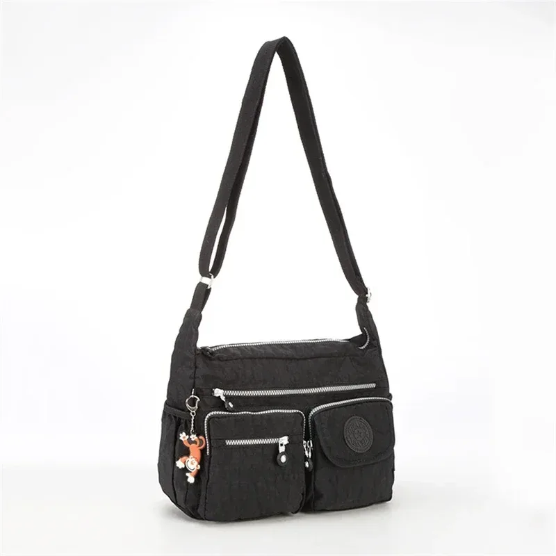 sac messager léger format a4, sac à bandoulière imperméable, sac unisexe grande capacité pour hommes et femmes