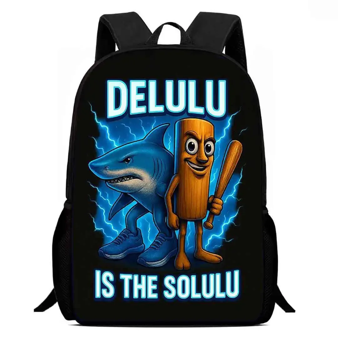 sac à dos pour enfants de vente chaude, sac à dos d'école primaire de dessin animé tung tung sahur ettralala, sacs à dos