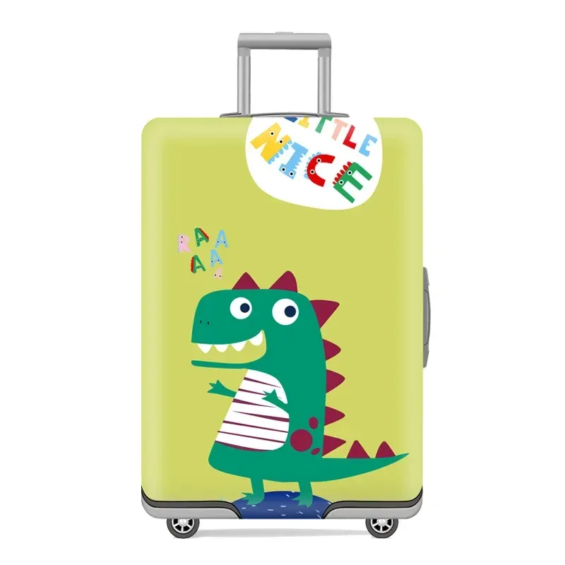 juste de bagage élastique pour enfants, housse de bagage de voyage, housse de bagage de dessin animé, accessoires de voyage