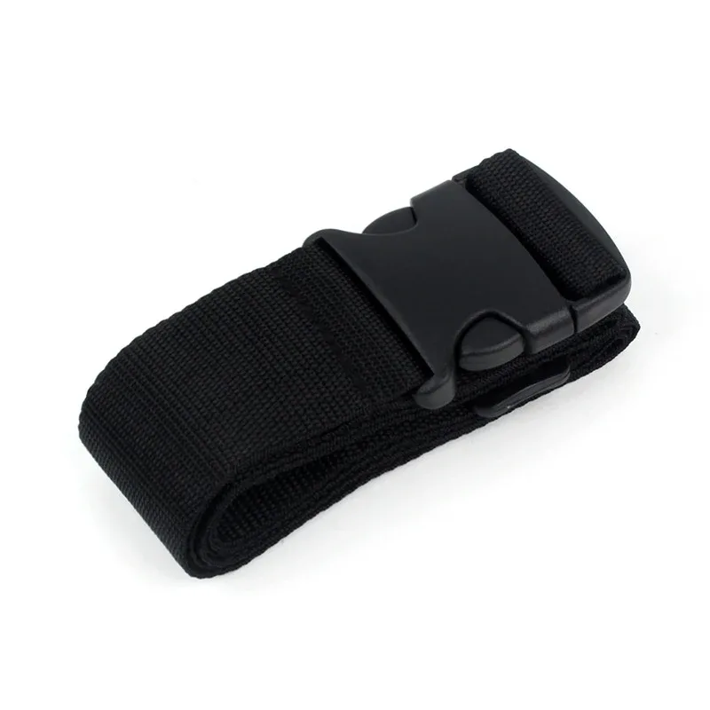 sangle de bagage réglable en polyester avec boucle à dégagement rapide, accessoire de fixation sécurisée pour valise de voyage