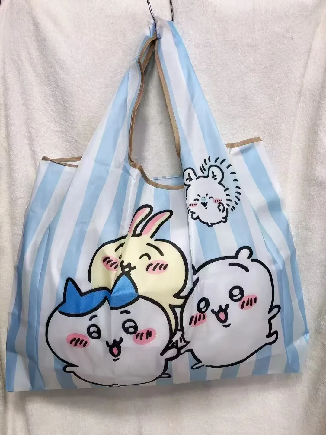chiikawa nouveau sac à main de dessin animé, sac de courses, sac à bandoulière hachiware, sac à déjeuner, sac de rangement portable de grande capacité