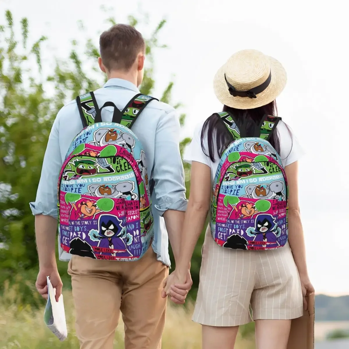 adolescents titansed go anime manga sac à dos pour hommes femmes mode étudiant randonnée voyage sac à dos ordinateur portable sacs en toile durable