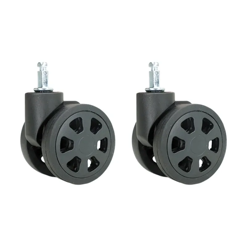 roues de valise de voyage universelles, rotatives et silays euses, résistantes à 360, pour chariot à bagages, remplacement durable, 1 paire