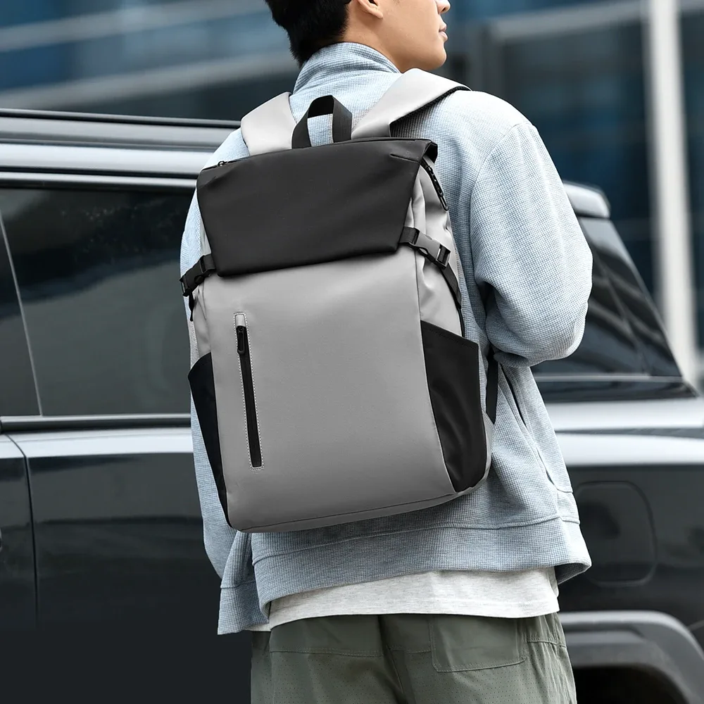 sac à dos pour hommes de qualité exceptionnelle, sac d'ordinateur de grande capacité, sacs d'école étanches, sac à main multifonctionnel pour hommes