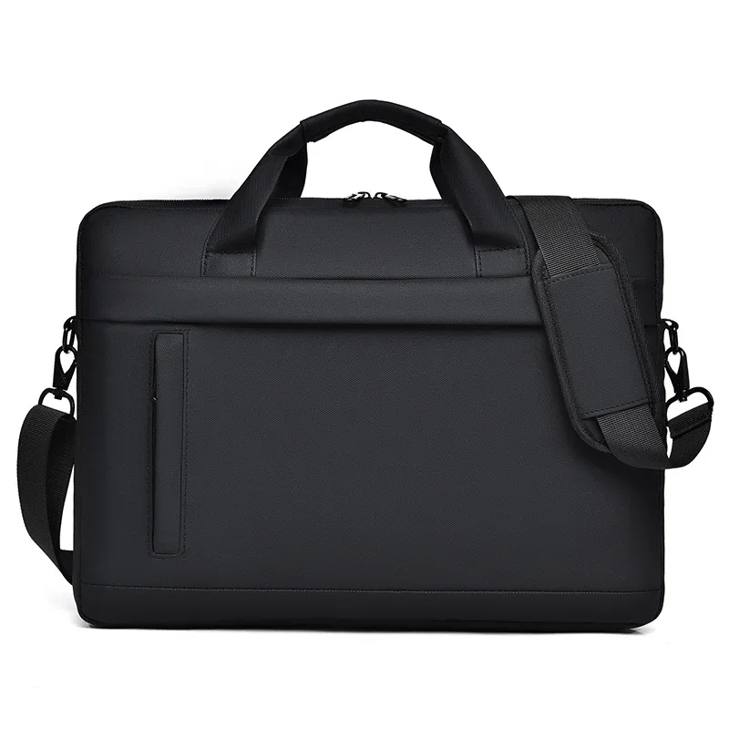 mallette pour hommes, sac à bandoulière d'affaires minimaliste, sac messager pour hommes, fourre-tout de bureau de grande capacité, sac pour ordinateur portable de 14 pouces