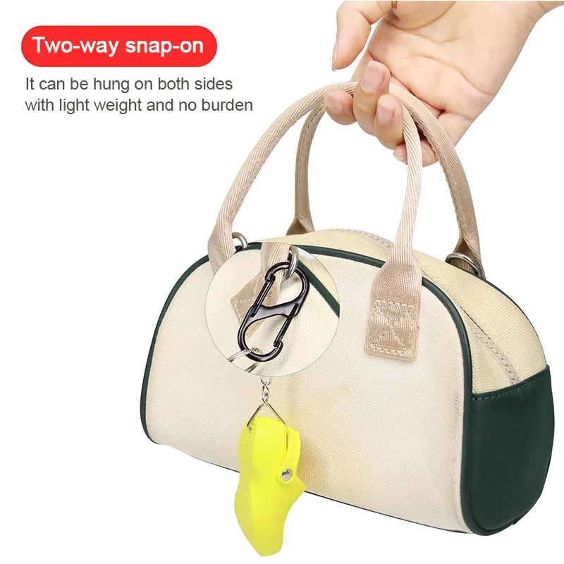 mousqueton tactique de type s, équipement de camping, mini porte-clés antivol en alliage d'aluminium, crochet pour sac à dos de randonnée, boucle bbk01, 5/10 pièces