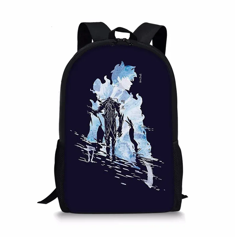 j'ai mis à niveau du sac à dos solo leveling seul, sac à dos universel imprimé pour écoliers et enfants