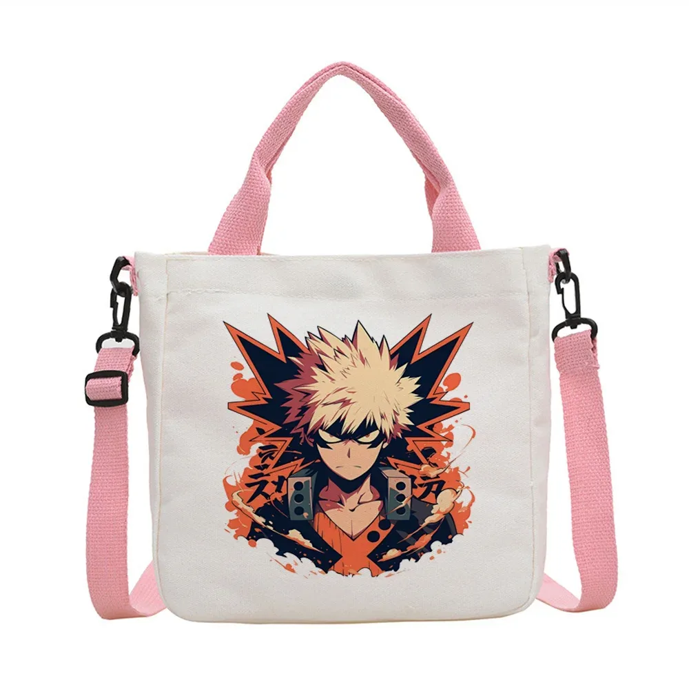 sac fourre-tout pliable my hero academia bakugo, sac de courses en toile, sac cabas femme