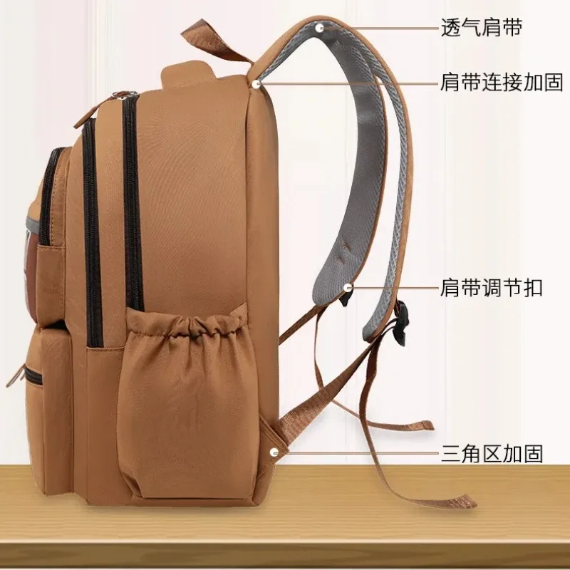 kawaii capybara école sac à dos pour filles sacs d'école ensemble sac à dos décontracté adolescents filles livre sac enfants cartable voyage sac à dos