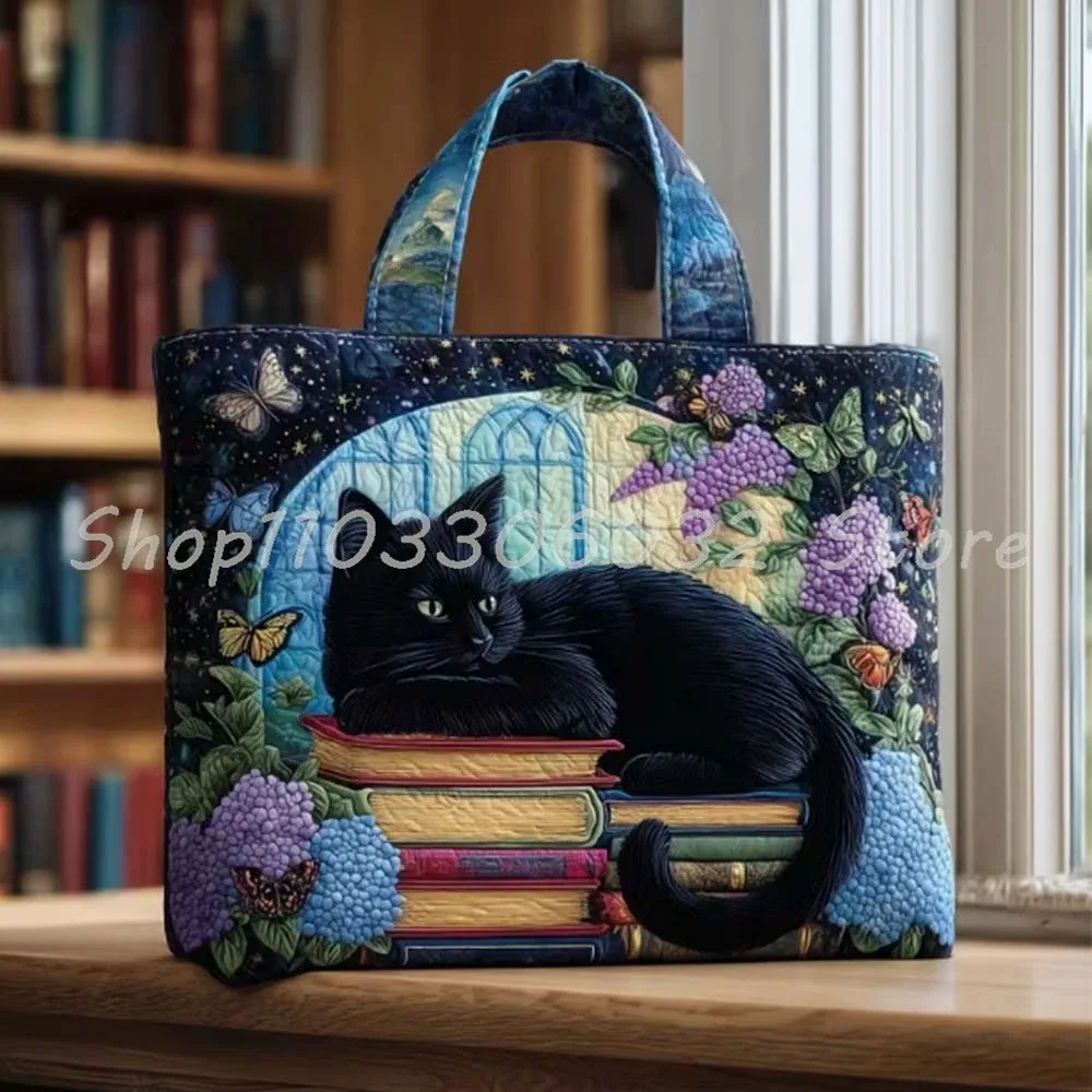  Sac fourre-tout matelassé 3D imprimé animaux (chat) pour femme et homme, sac de voyage, sac de week-end extérieur 2026