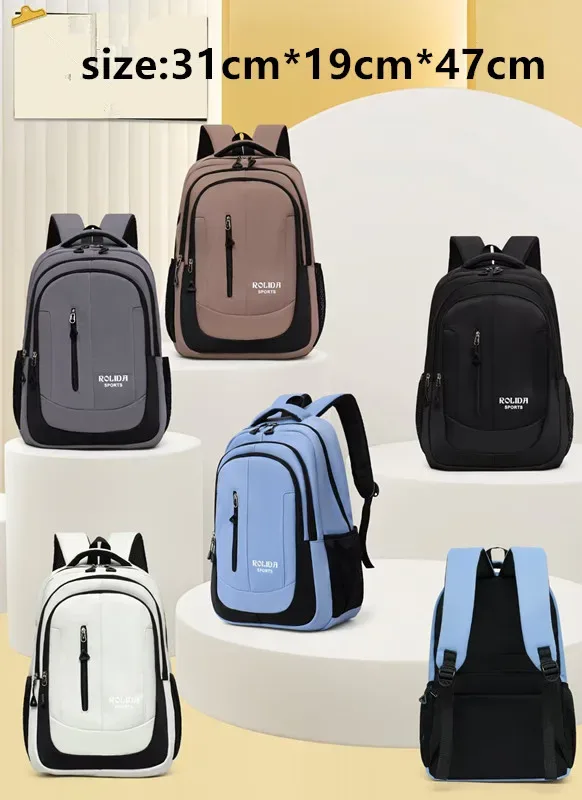Sacs d'école, sacs à dos grande capacité pour hommes, sacs pour ordinateur portable, sacs à dos de loisirs, sacs d'école pour collégiens