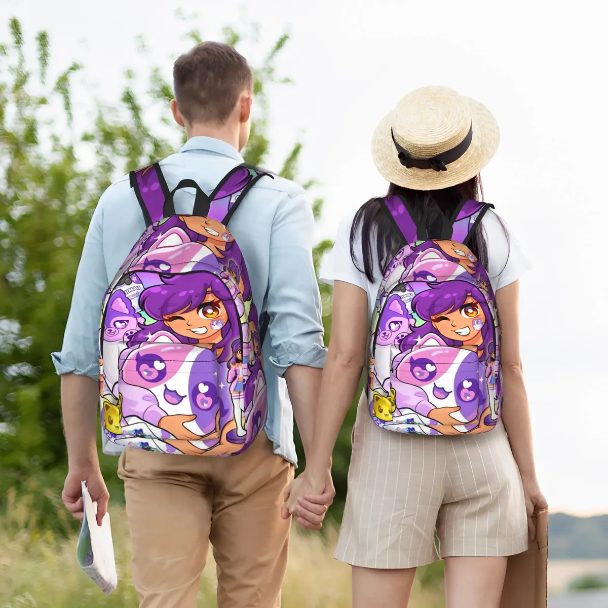 sac à dos de dessin animé a-aphmau pour enfants, sacs à dos pour l'école maternelle et la maternelle, sacs pour garçons et filles