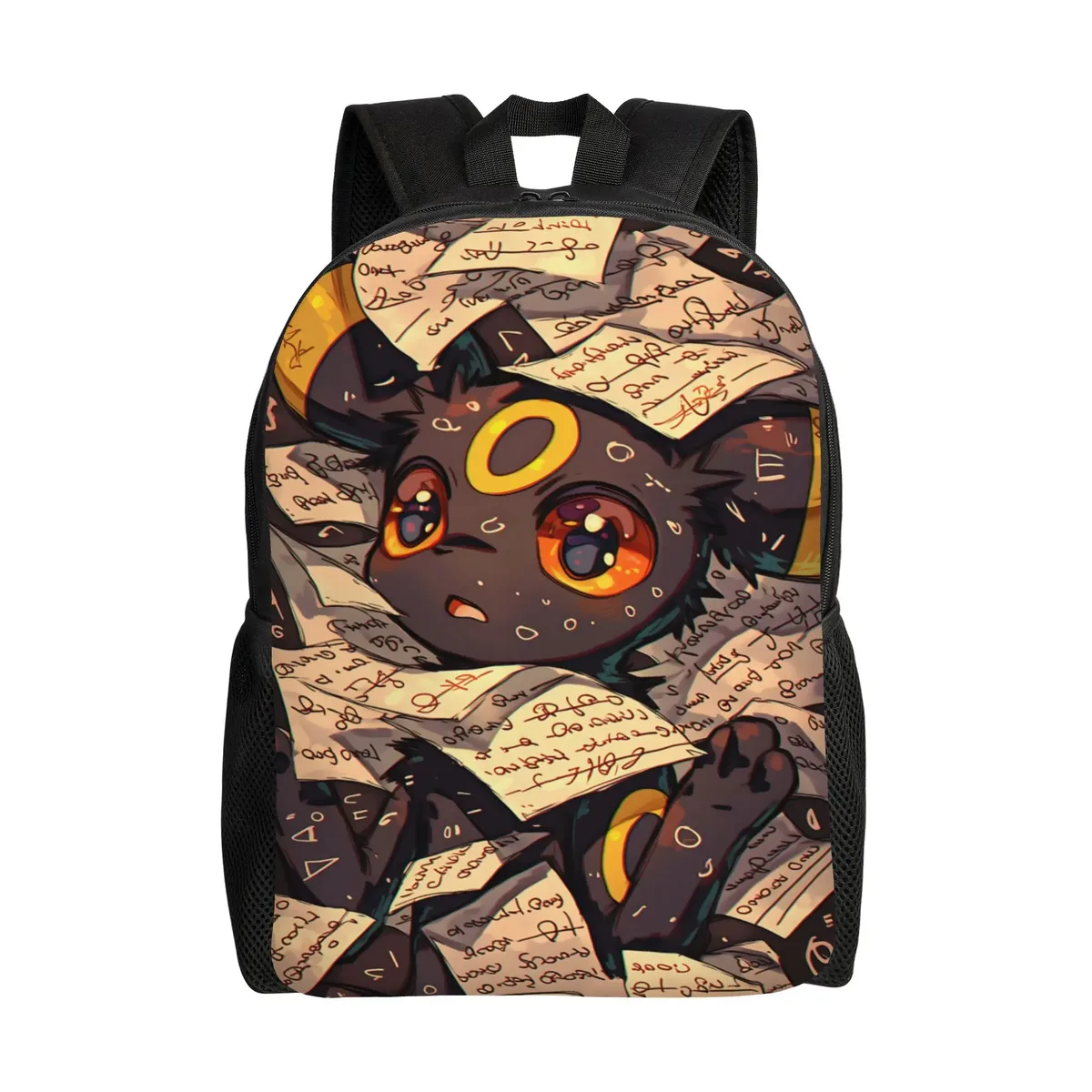 sacs à dos tendance, sac à dos pokemon, sac à dos de jour eevee eeveelution, mochila, sac à dos rétro lavable pour le travail et le bureau