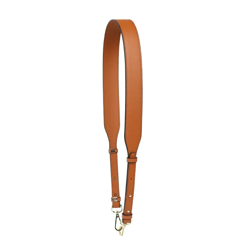 sac à bandoulière en cuir véritable de luxe réglable 109cm-117cm, sangle de sac à main, accessoires de remplacement