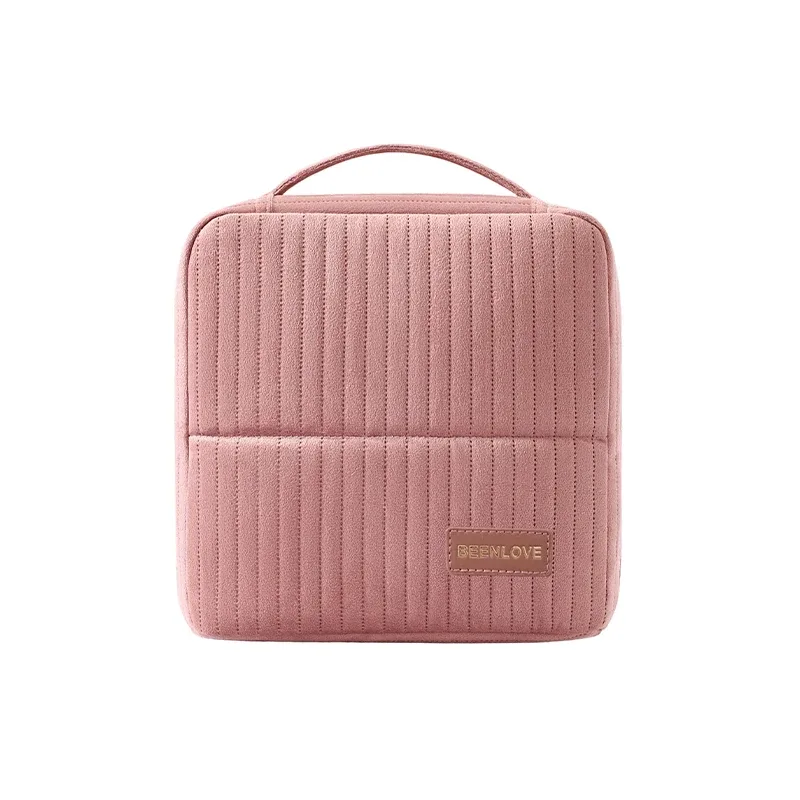 trousse de maquillage de grande capacité pour filles, sac de rangement étanche, organisateur de maquillage, sac à main portable pour la maison et les voyages