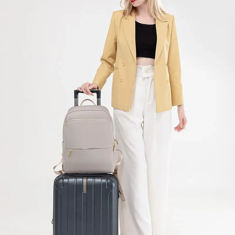 nouveau oxford femmes sac à dos mode 14 pouces pochette d'ordinateur haute qualité grande capacité sac à dos pour le travail