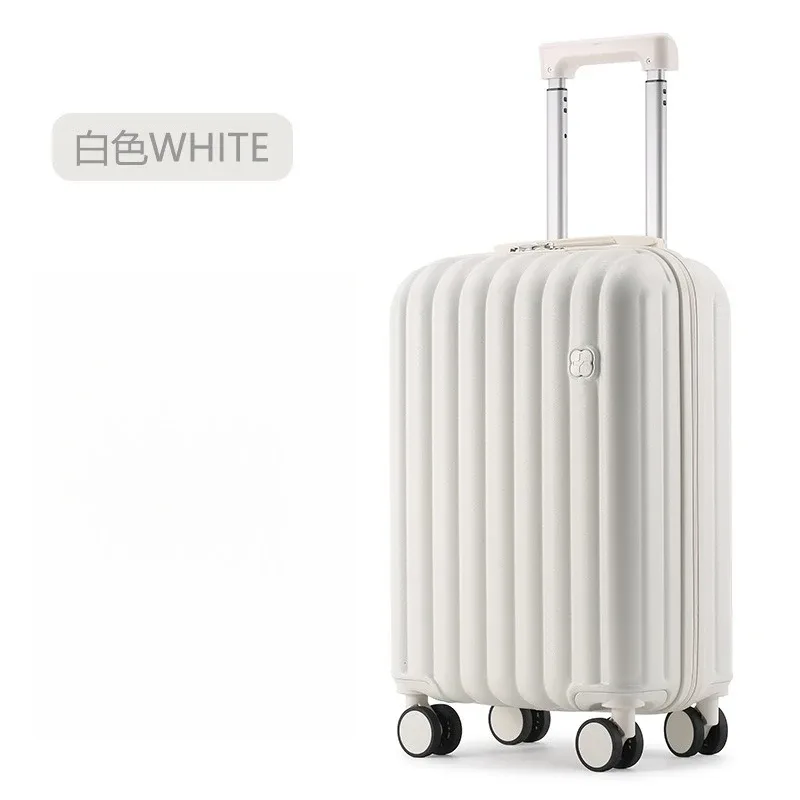 nouvelle valise de 20 pouces, boîtier de chariot de qualité, matériau de coque rigide épaissie pour pc, résistance à la pression, adapté aux hommes et aux femmes