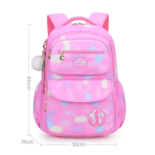 sac à dos scolaire rose pour filles, adolescentes, femmes, enfants, filles, sac à dos pour l'école primaire et secondaire, sac à dos pour adolescents, enfants