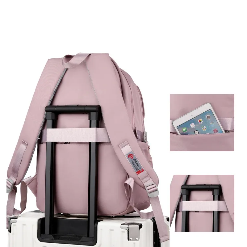 sacs à dos légers et imperméables pour filles, sacs d'école pour femmes, sac de voyage à la mode imprimé, sac à dos d'école pour enfants mochila infantil