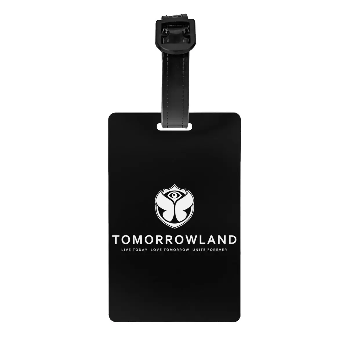tomorrowland-étiquette de bagage personnalisée, protection de la vie privée, danse électronique belge, festival de musique, étiquettes de bagage, sac attro, valise