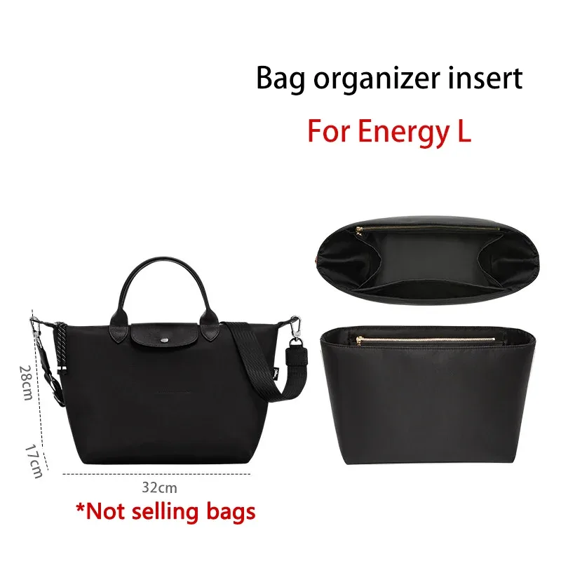 organisateur de sac en nylon pour longchamp energy, imperméable, durable, élégant, support de rangement, accessoires de modification de sac