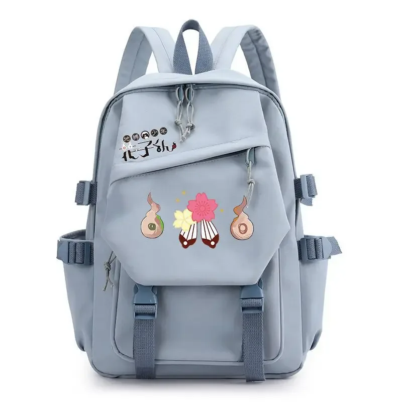 sac à dos hanako kun lié aux toilettes, sac d'école de dessin animé hanako yashiro nene minamoto kou, cartable de voyage pour étudiants de grande capacité