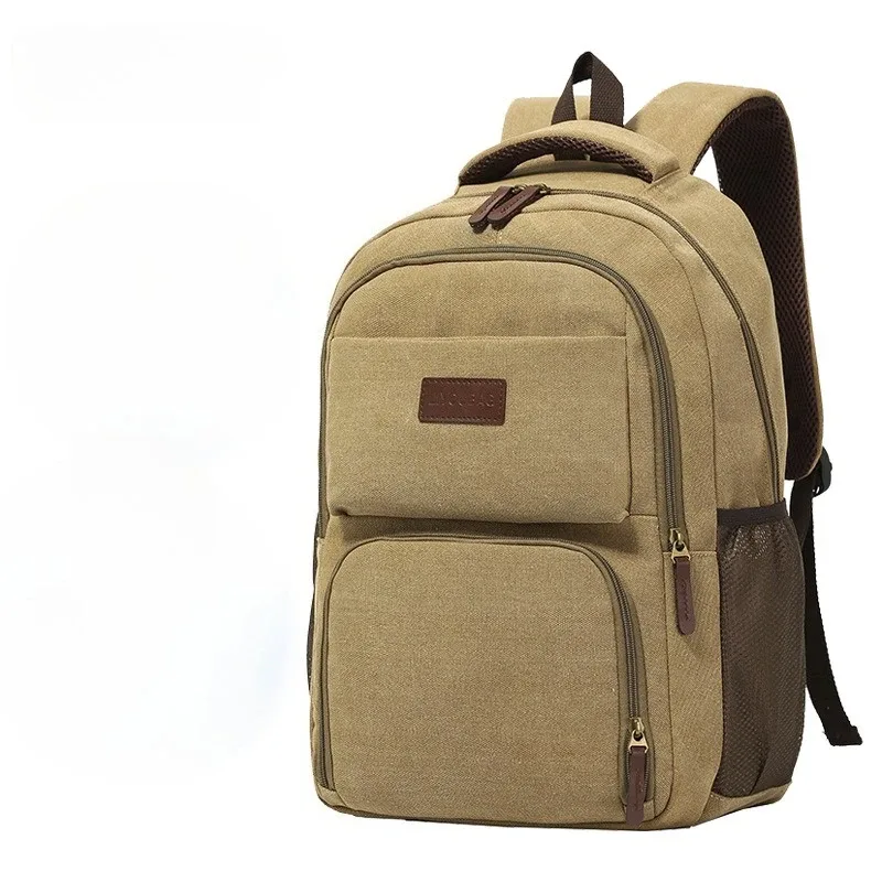 sac à dos pour hommes à la mode sac à dos en toile décontracté haut de gamme pour femmes sac à dos pour ordinateur portable de grande capacité cartable simple et durable