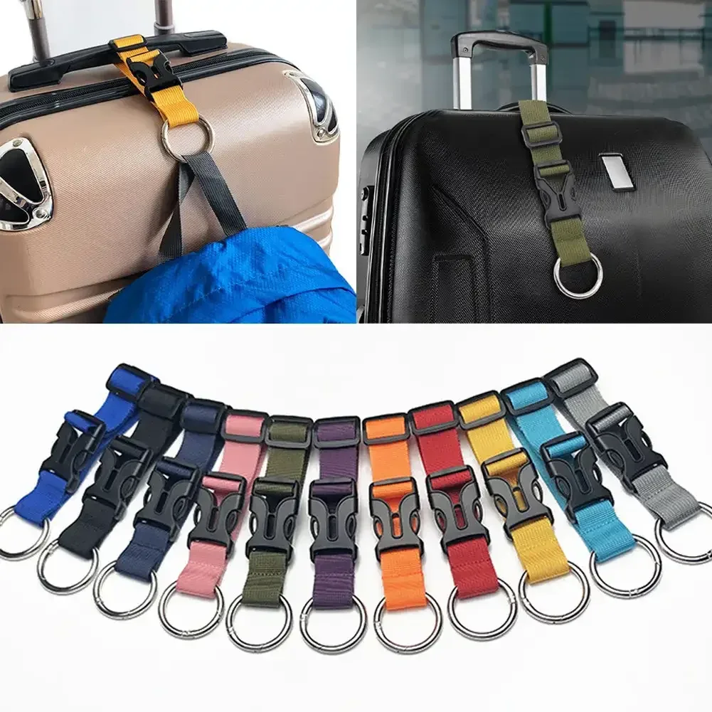 sangle externe pour sac à dos de voyage, sangle portable avec structure de dégagement, sangle de bagage add-a-bag, ceinture, porte-veste