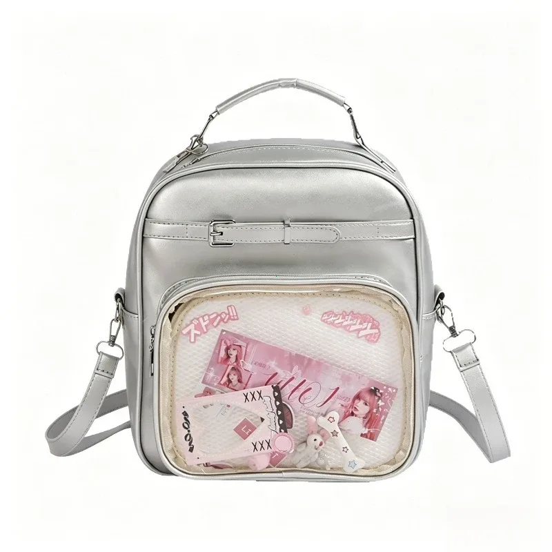 nouveau sac à dos décontracté pour femme, style preppy, sac à bandoulière unique, design original niche, sac ulzzang ita pour fille 2026