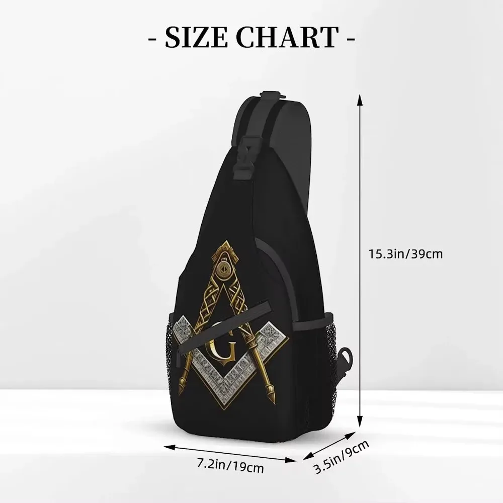 sac à dos master mason pour hommes et femmes, sac à bandoulière maçonnique, initié à l'extérieur, unisexe, jeune, randonnée, voyage