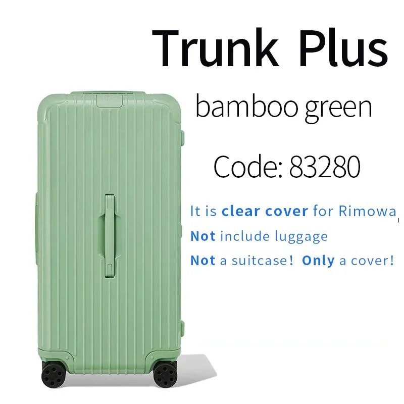 housse transparente applicable pour rimowa clear essential trunk plus housse de protection pour valise 33 pouces housse de bagage rimowa