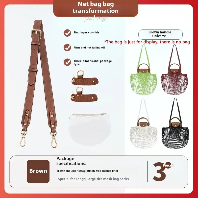 sac en filet organisateur insérer pour longchamp mini doublure sac de rangement ultra-léger sac à bandoulière sangle de rangement sac étanche accessoires