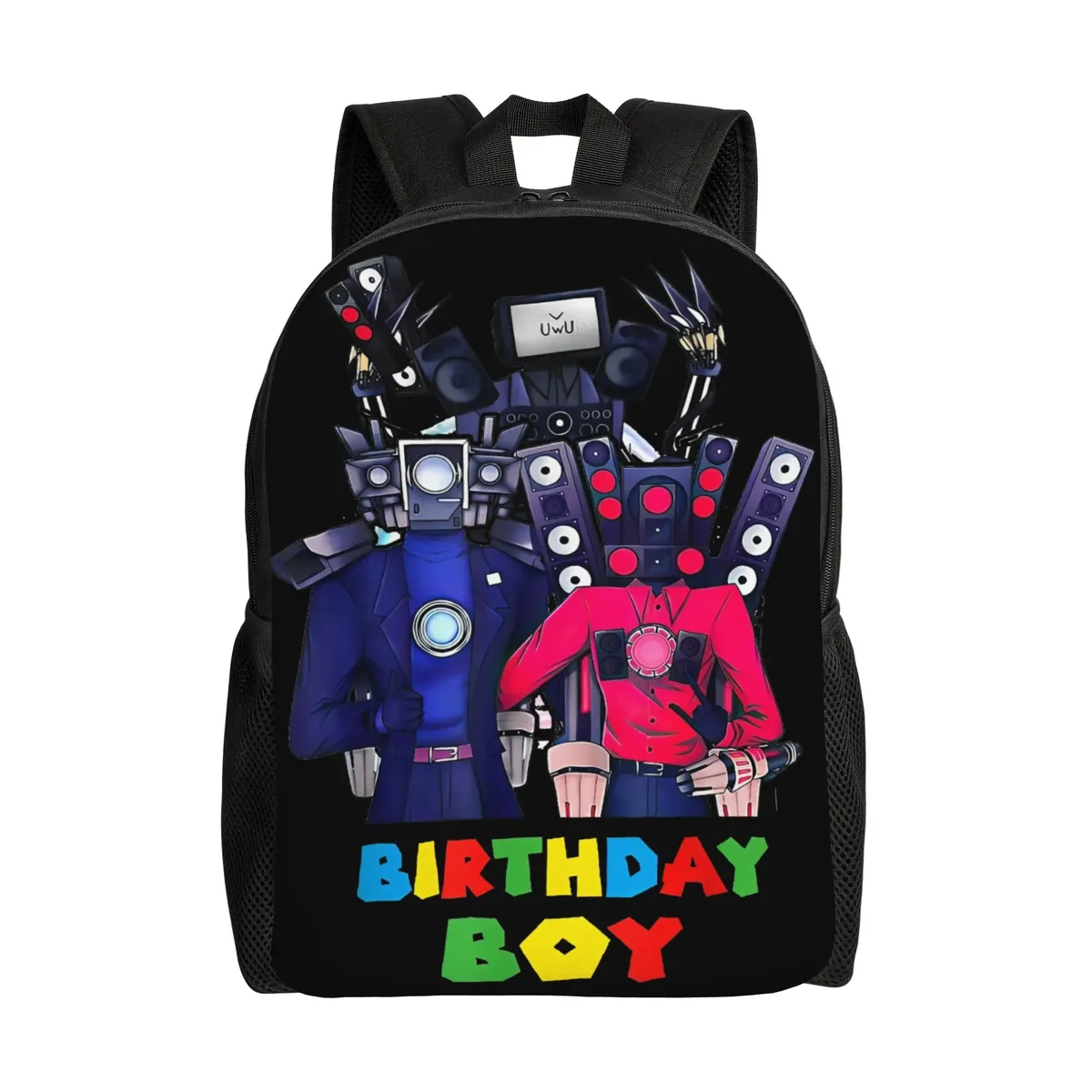 sac à dos titan speakerman pour hommes, femmes, adolescents, lycéens, travail, collège, avec poche, skibidi toilet