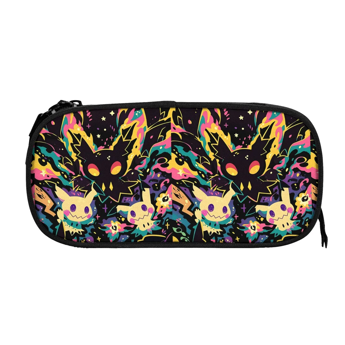 sacs à thème pokemon personnalisés, grande capacité, pour enfants, trousse à crayons pour garçons et filles