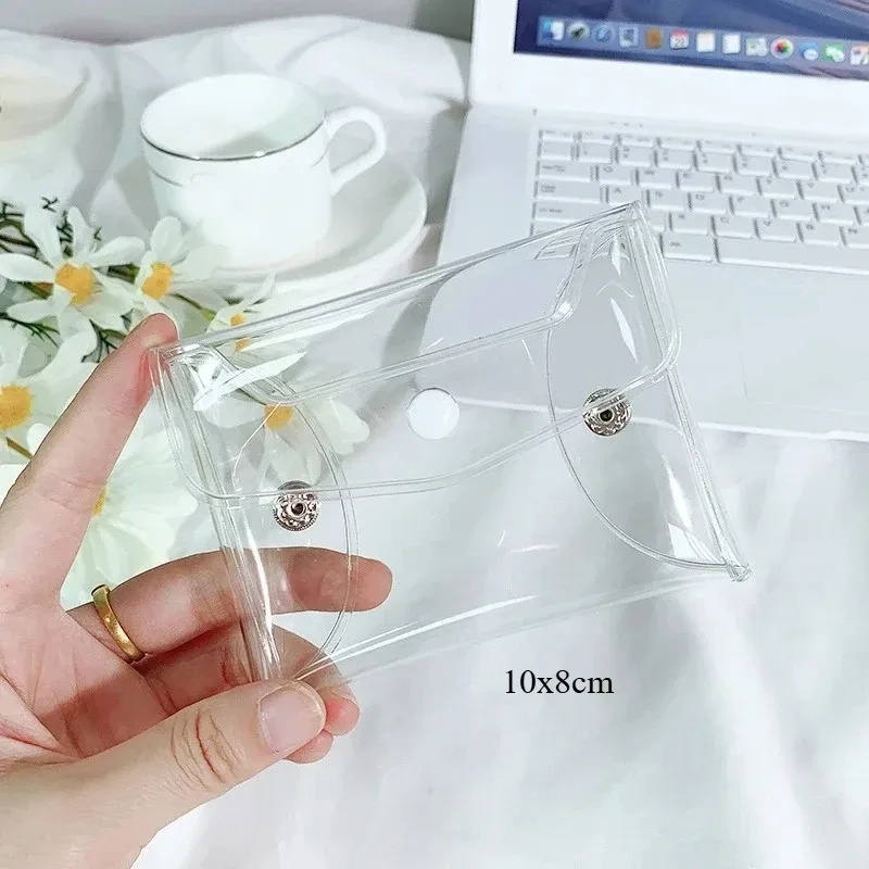 sac à cosmétiques transparent laser pour femmes, trousse à crayons de maquillage transparente, organisateur de toilette de voyage, pochette mignonne