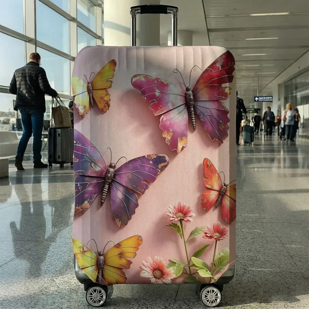 housse de protection pour bagages, élastique, imperméable, anti-poussière, pour valise de 18 à 32 pouces, accessoires de voyage