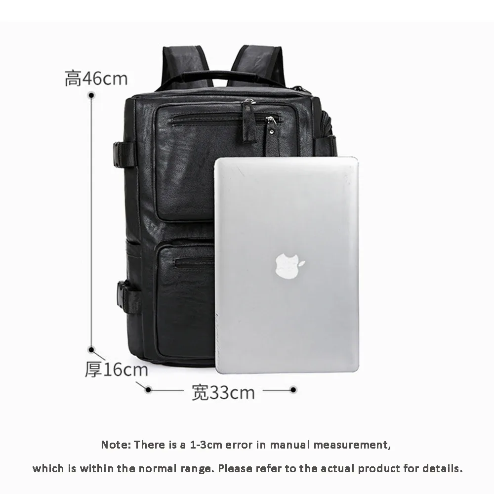 geestock sac de voyage polyvalent convertible grande capacité sac à dos sac à bandoulière sac à main décontracté sac à dos de voyage d'affaires
