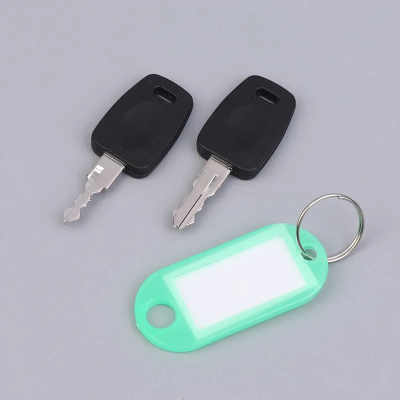 2 clés 007 et 2 clés 002 pour serrures de valise, compatibles avec les serrures à code tsa pour bagages