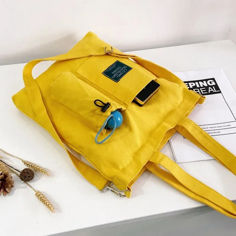 sac en toile pour femmes, nouveau design, sac à bandoulière à fermeture éclair, fourre-tout réutilisable de grande capacité pour dames, sacs de shopping en tissu écologique