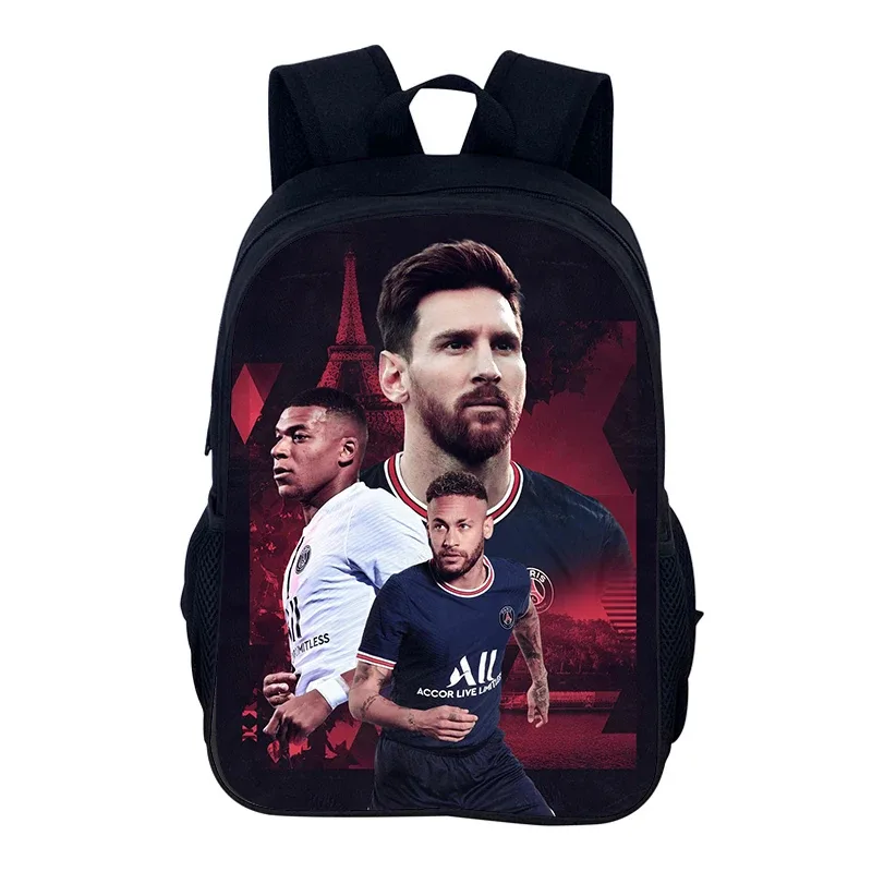 sac à dos de sport de football m-mbappes, sac d'école pour garçons et filles, sac à dos de sport pour joueur d'étoiles, sacs de livres pour le meilleur cadeau