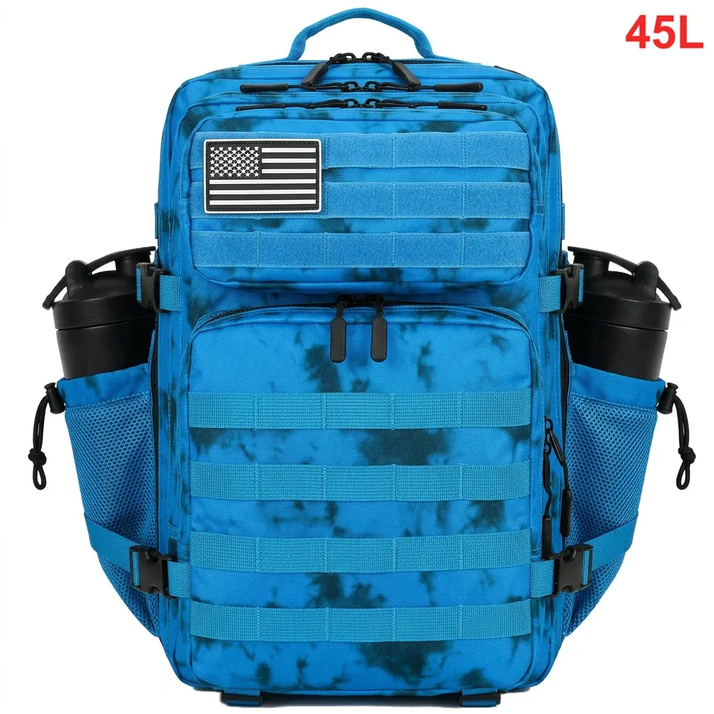 45L sac à dos tactique hommes en plein air étanche sport voyage salle de sport randonnée Bug Out sac militaire Camping chasse survie sac à dos