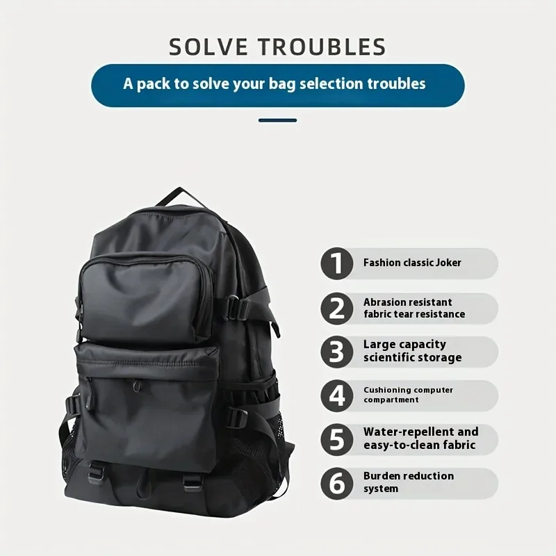 zuokedisi airlines sac à dos de voyage pour ordinateur portable de 15,6 pouces approuvé avec boîte à chaussures et sangle à bagages, sac à dos de randonnée