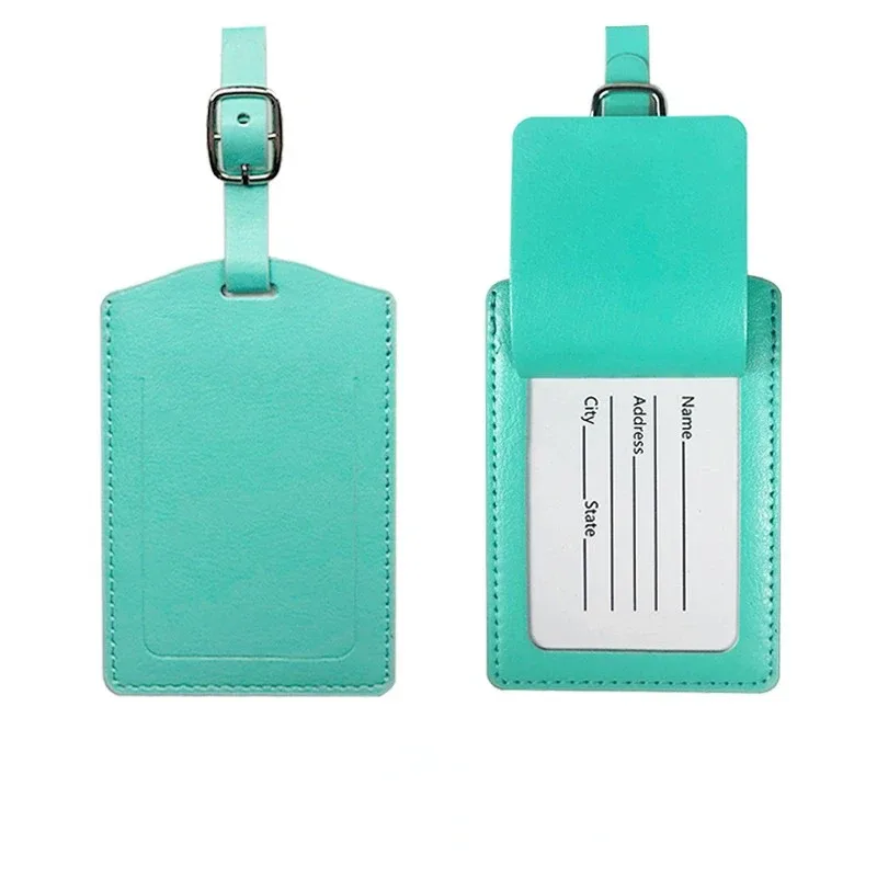 étiquette de bagage avec initiales personnalisées, étiquette de bagage d'affaires de voyage, en cuir pu épais, passe d'embarquement, étiquette de valise à rabat, cadeau de mariage