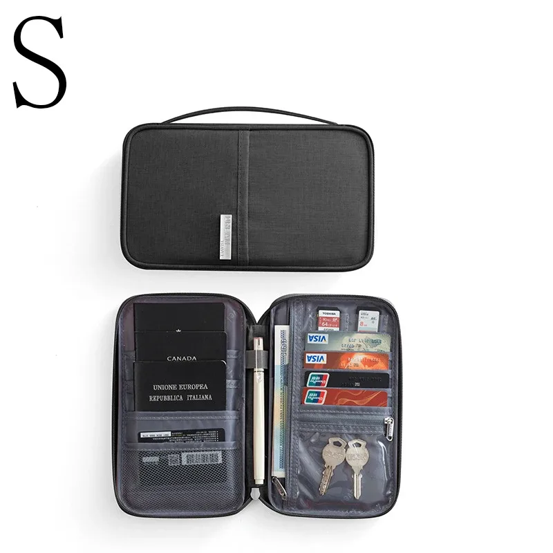 packs de passeport portefeuille porte-passeport familial multi-fonctionnel étui à documents organisateur accessoires de voyage sac à documents porte-carte