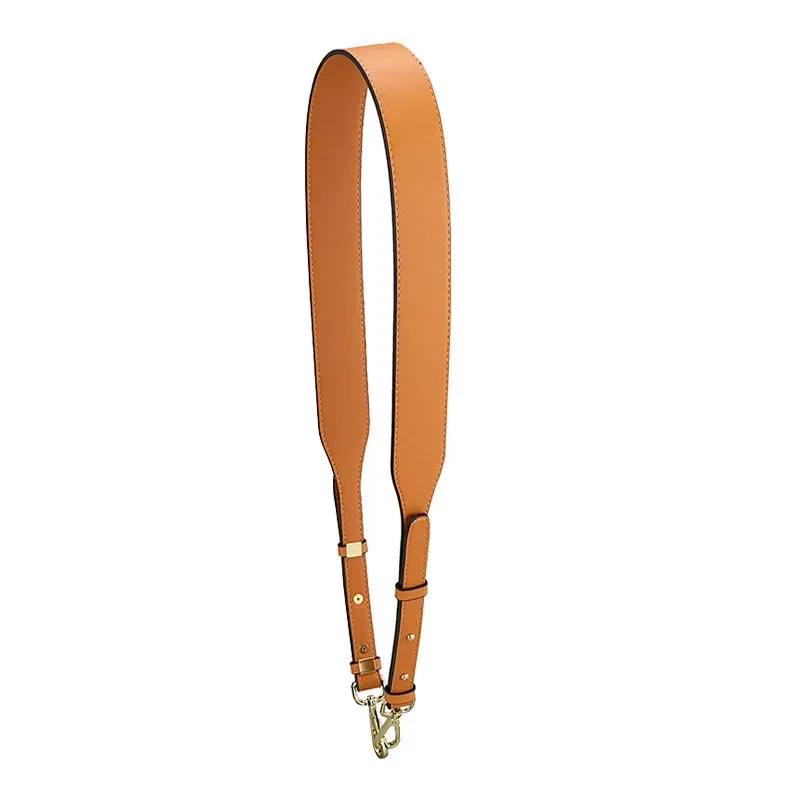 sac à bandoulière en cuir véritable de luxe réglable 109cm-117cm, sangle de sac à main, accessoires de remplacement