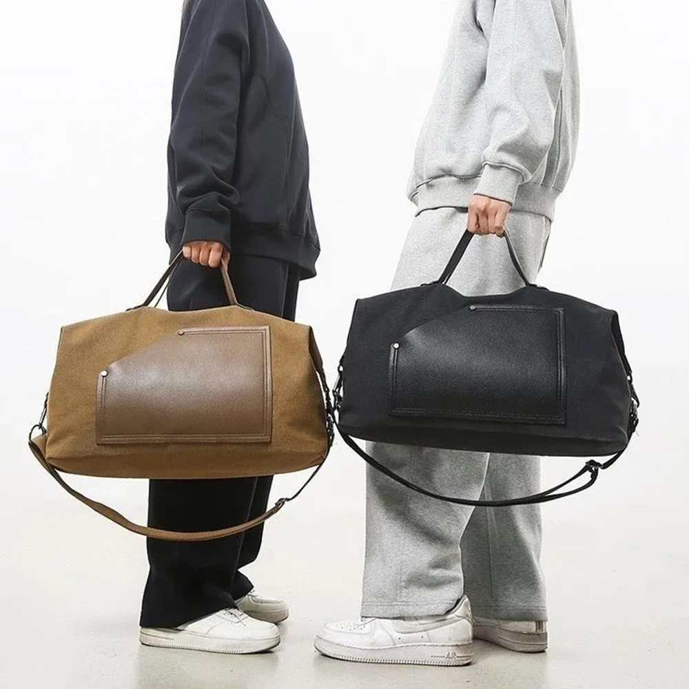 sac de voyage pour homme et femme, sac fourre-tout de grande capacité, sac de sport en toile imperméable pour yoga et exercices, sac à bandoulière pour la remise en forme