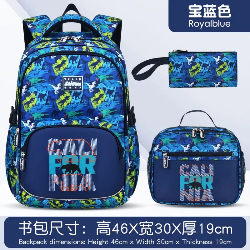 sac à dos scolaire pour filles, 3 pièces/ensemble, avec sac à déjeuner et trousse à crayons, sac à dos mignon en forme de papillon, sac à dos pour élèves du primaire et du collège