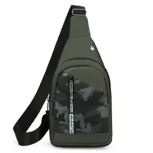 sac à dos de sport pour homme, sac de poitrine décontracté pour voyage, sac de cyclisme antivol, sac banane de course à bandoulière unique