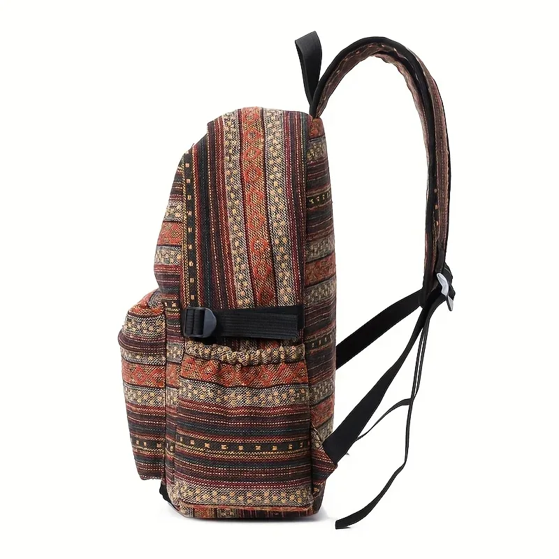 vintage nouveaux sacs à dos patch grande capacité femmes style ethnique voyage sac à dos broderie sac à dos